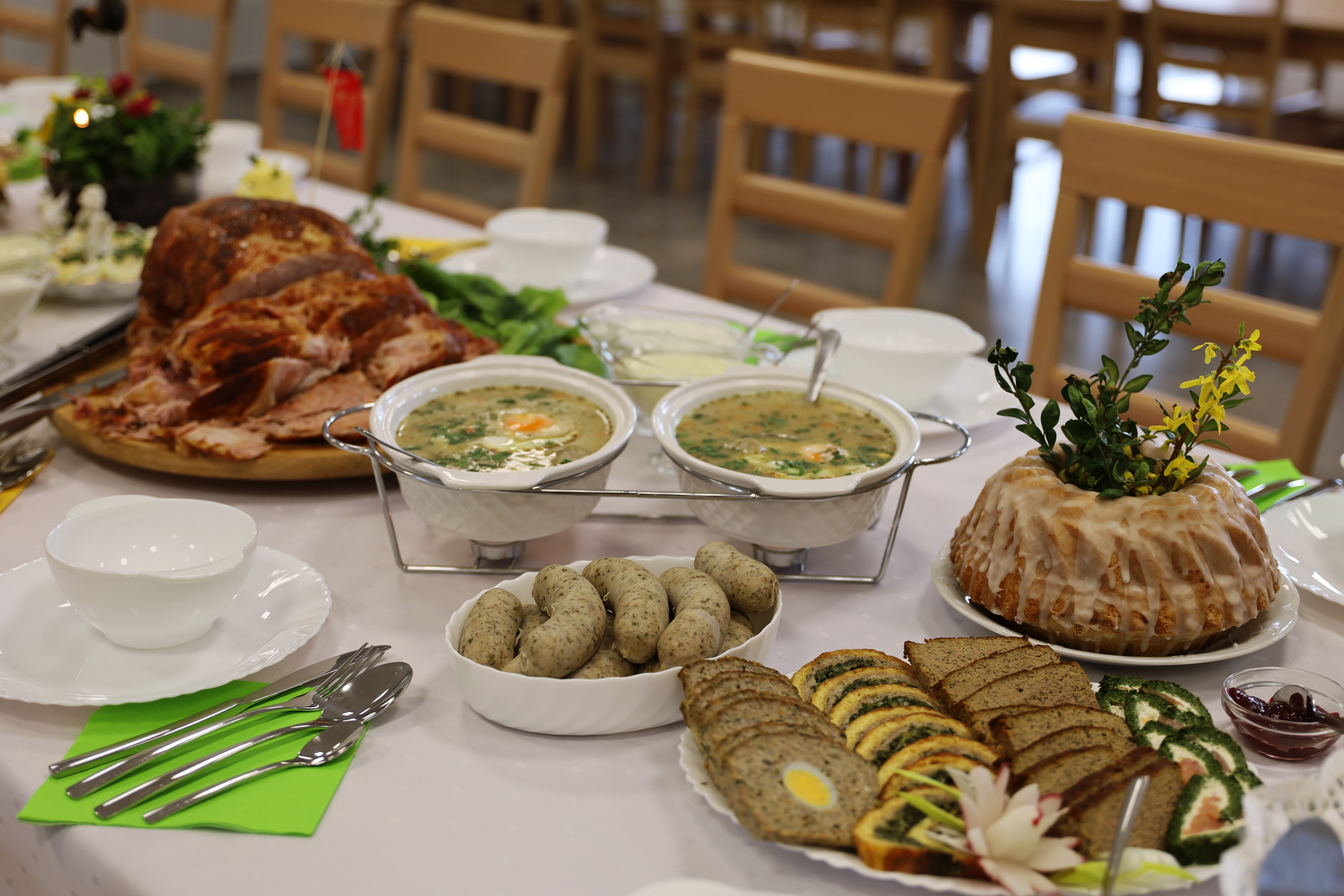 Grzegorz Piechowiak na wielkanocnych śniadaniach