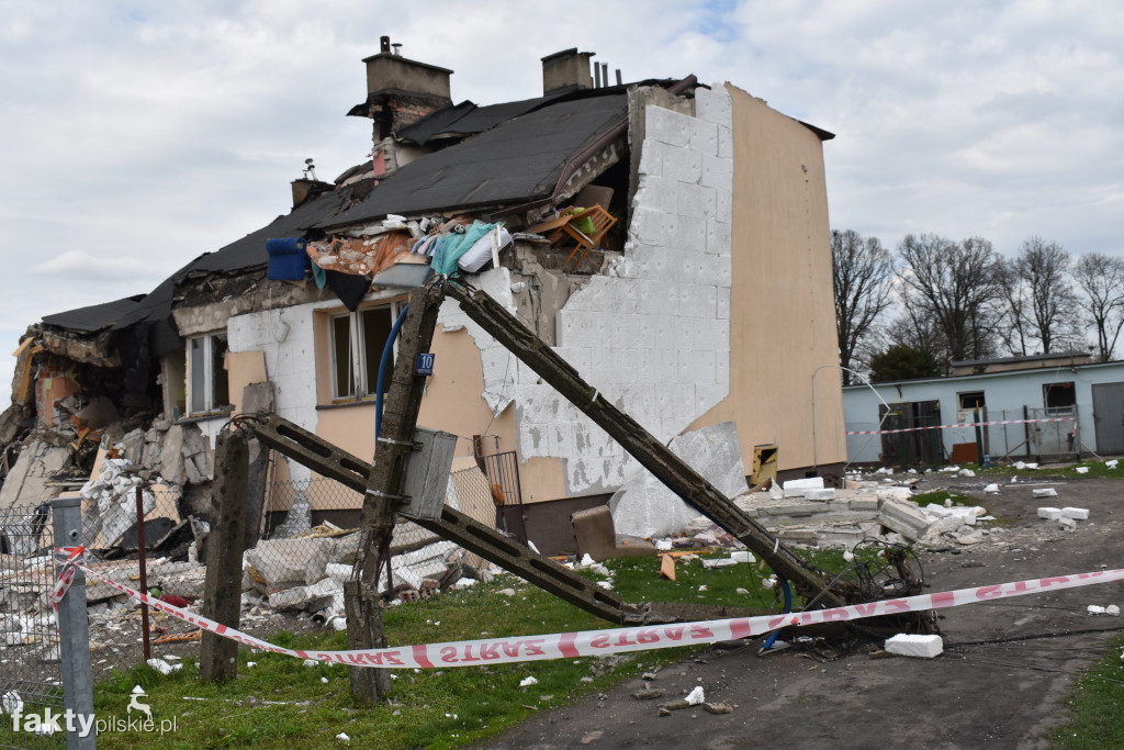 Wojewoda na miejscu katastrofy w Sędzińcu