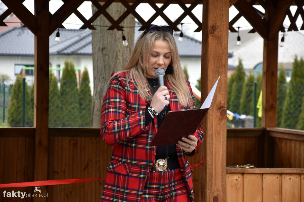 Otwarcie wiaty integracyjnej w Wysoczce