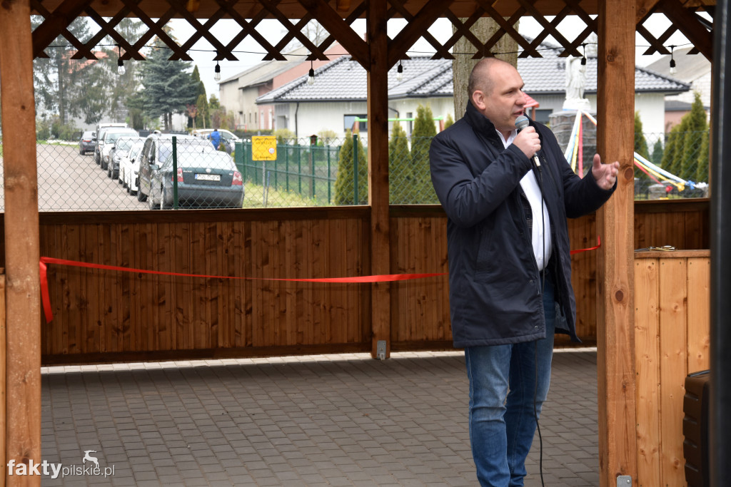 Otwarcie wiaty integracyjnej w Wysoczce