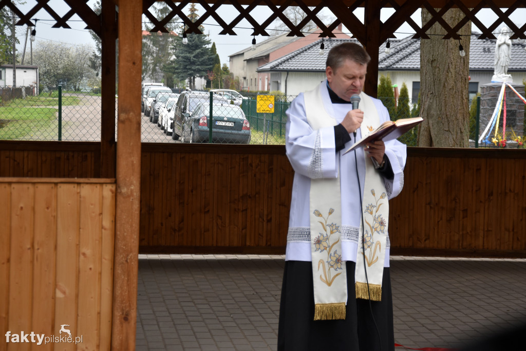 Otwarcie wiaty integracyjnej w Wysoczce