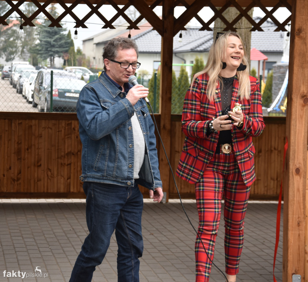 Otwarcie wiaty integracyjnej w Wysoczce