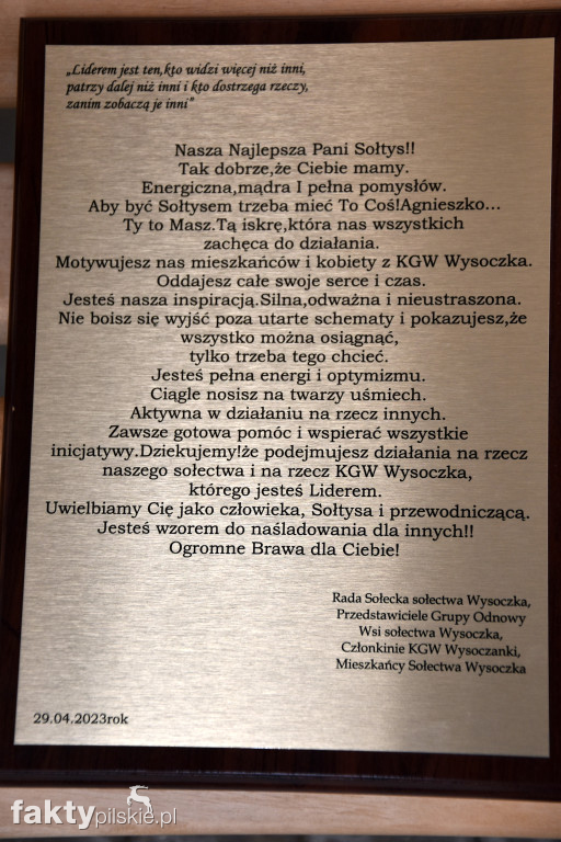 Otwarcie wiaty integracyjnej w Wysoczce