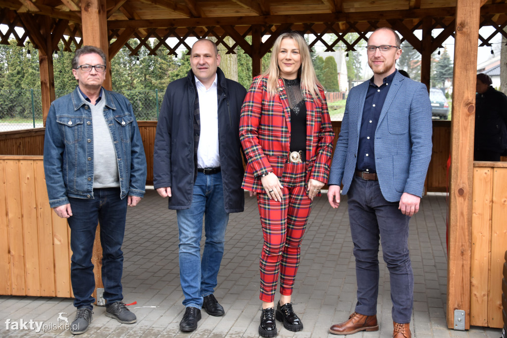 Otwarcie wiaty integracyjnej w Wysoczce