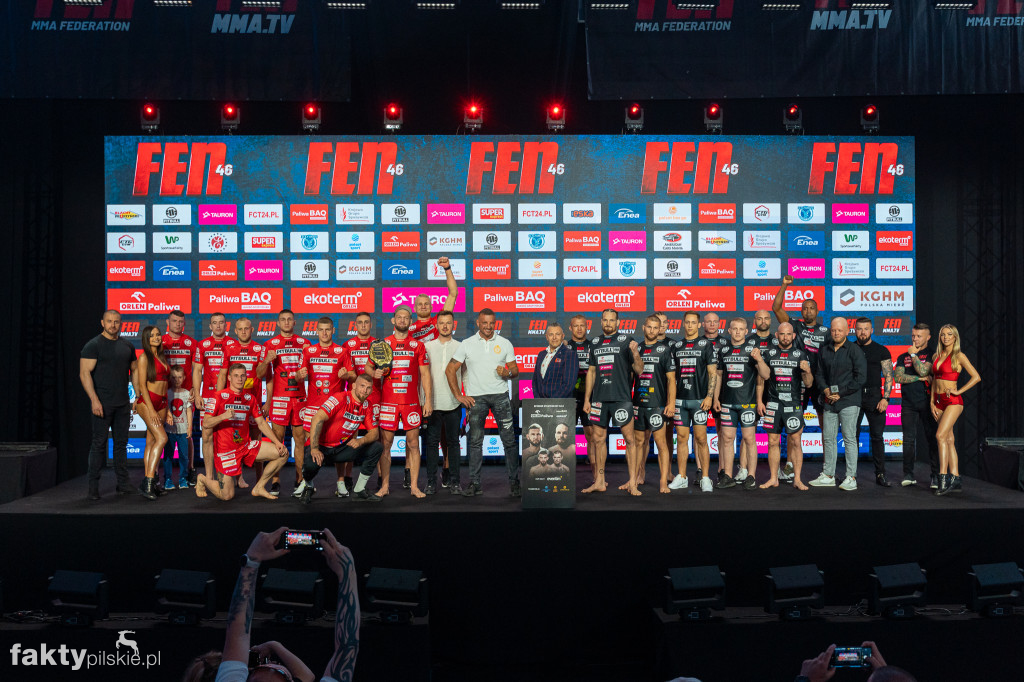 FEN 46: ceremonia ważenia zawodników