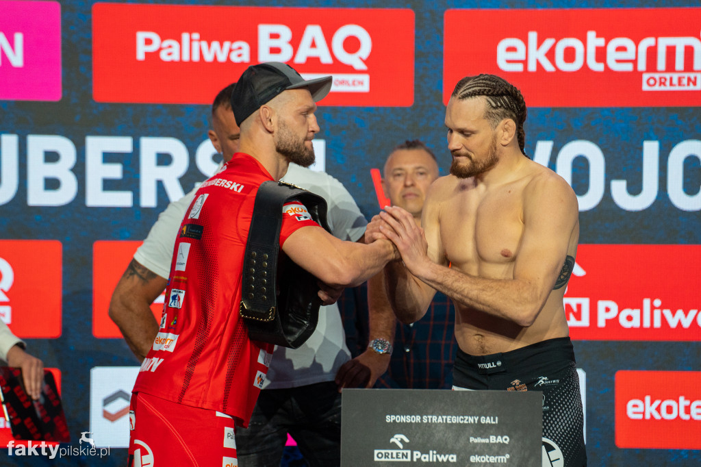 FEN 46: ceremonia ważenia zawodników