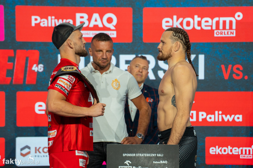FEN 46: ceremonia ważenia zawodników