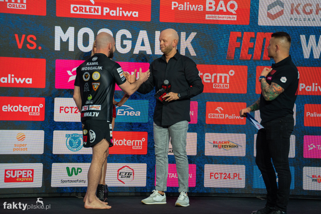 FEN 46: ceremonia ważenia zawodników