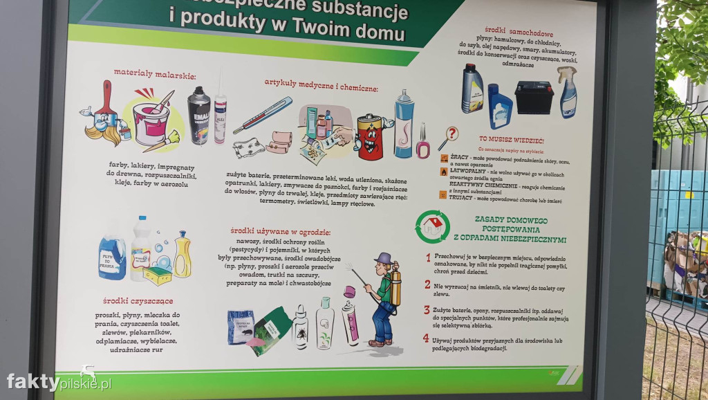 Eko-ścieżka przy MDK Iskra w Pile