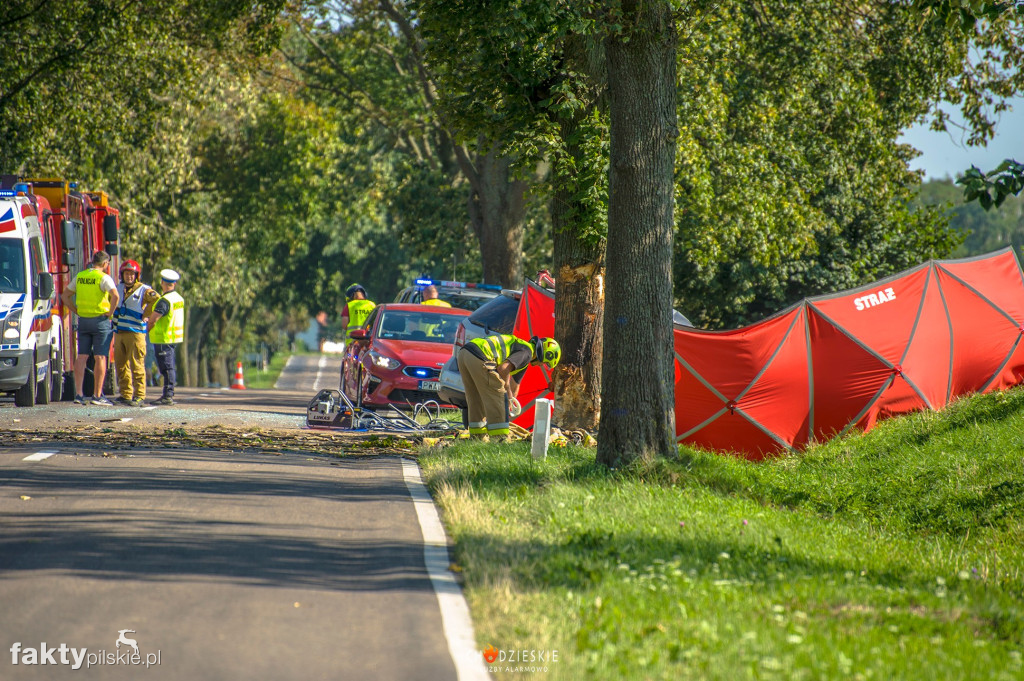 Tragiczny wypadek koło Wągrowca