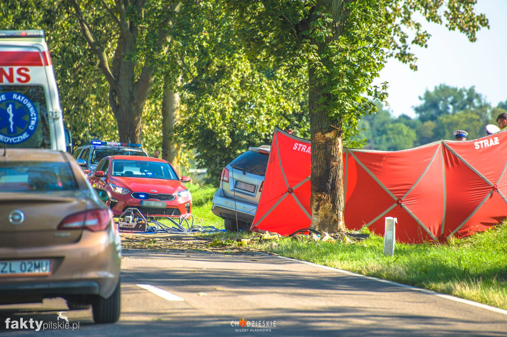 Tragiczny wypadek koło Wągrowca