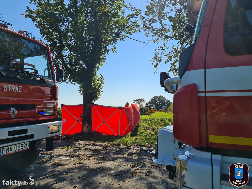 Tragiczny wypadek koło Wągrowca