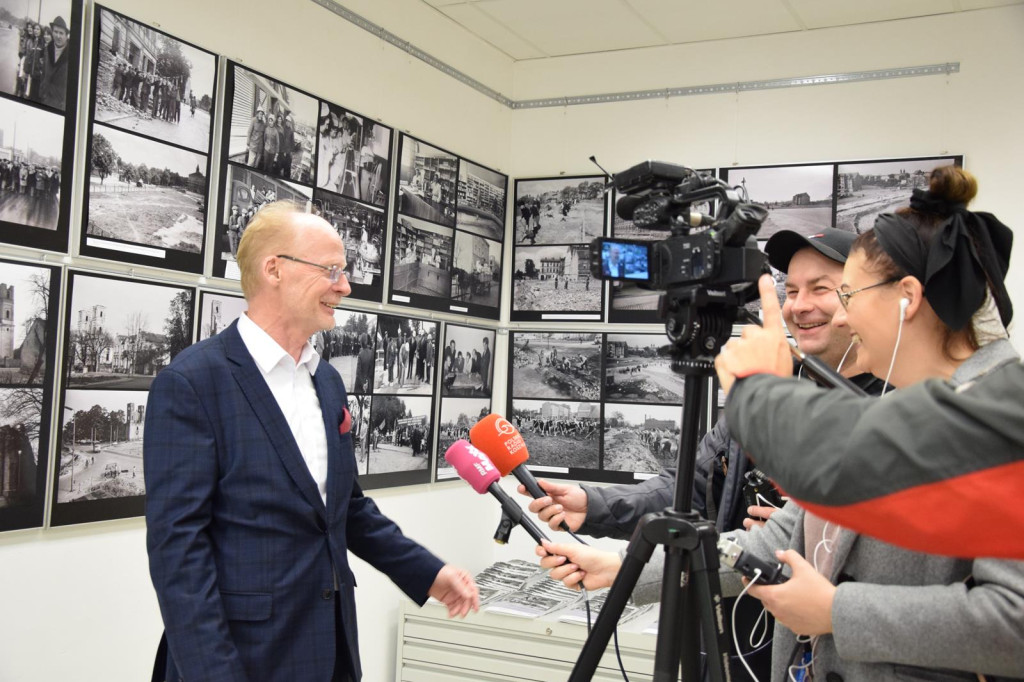 Otwarcie wystawy fotografii Romana i Andrzeja Zaranków