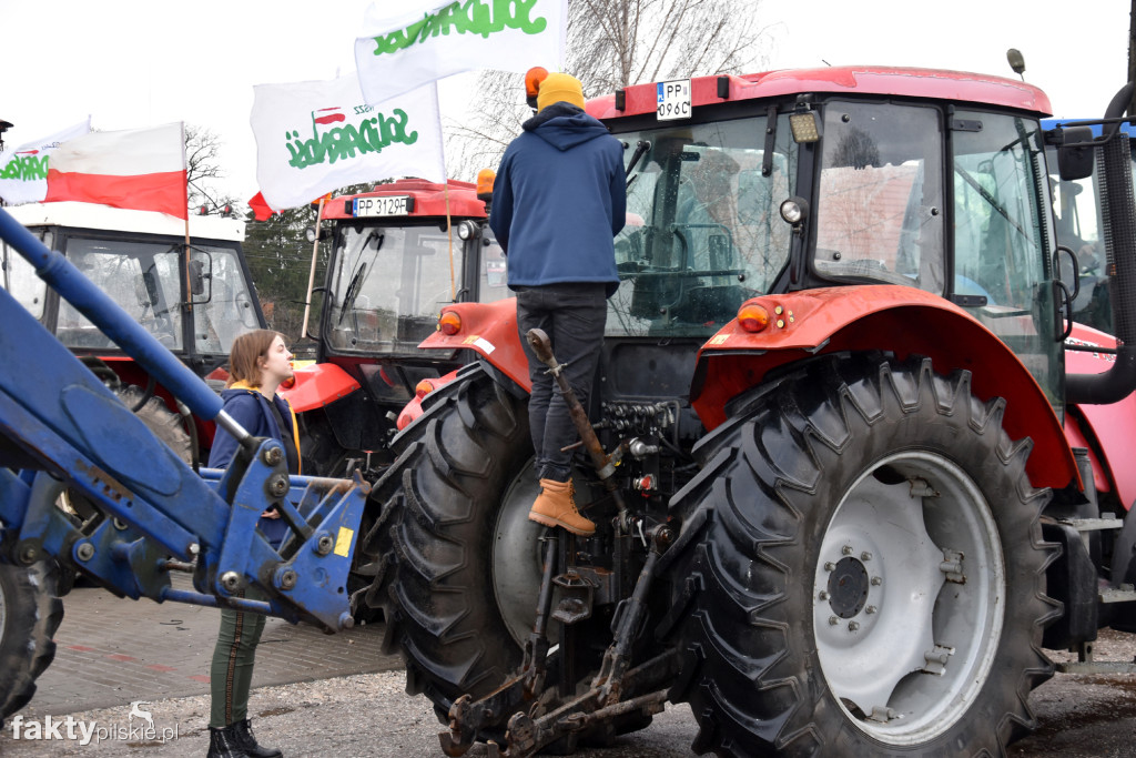Protest rolników w Kosztowie