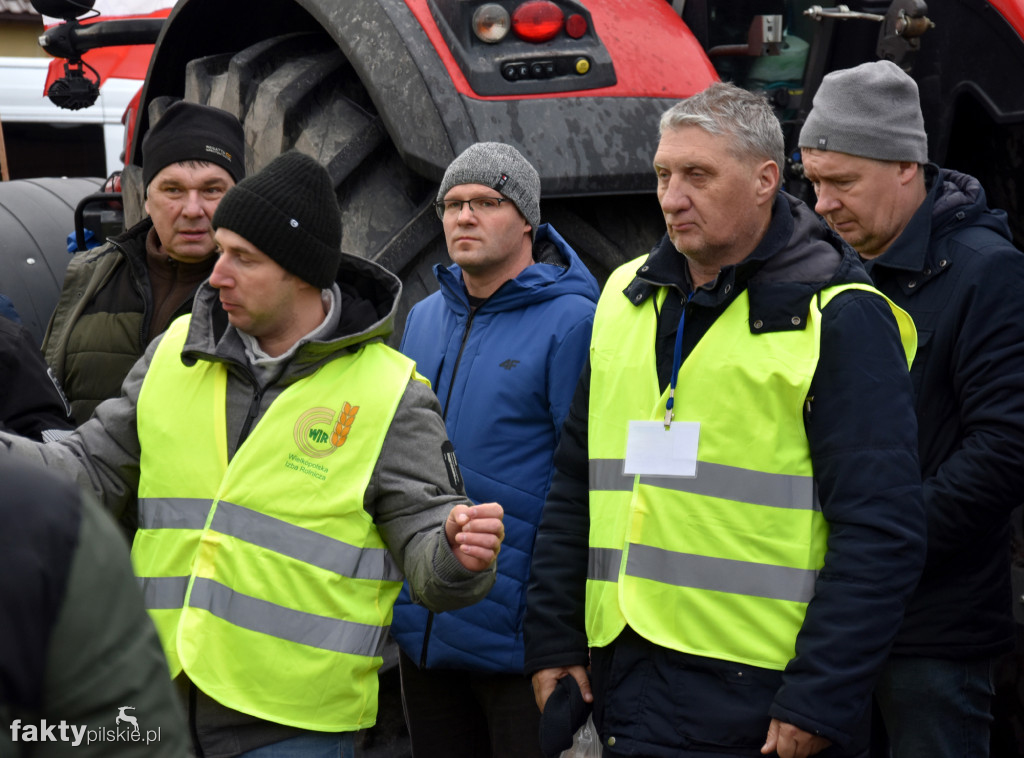 Protest rolników w Kosztowie