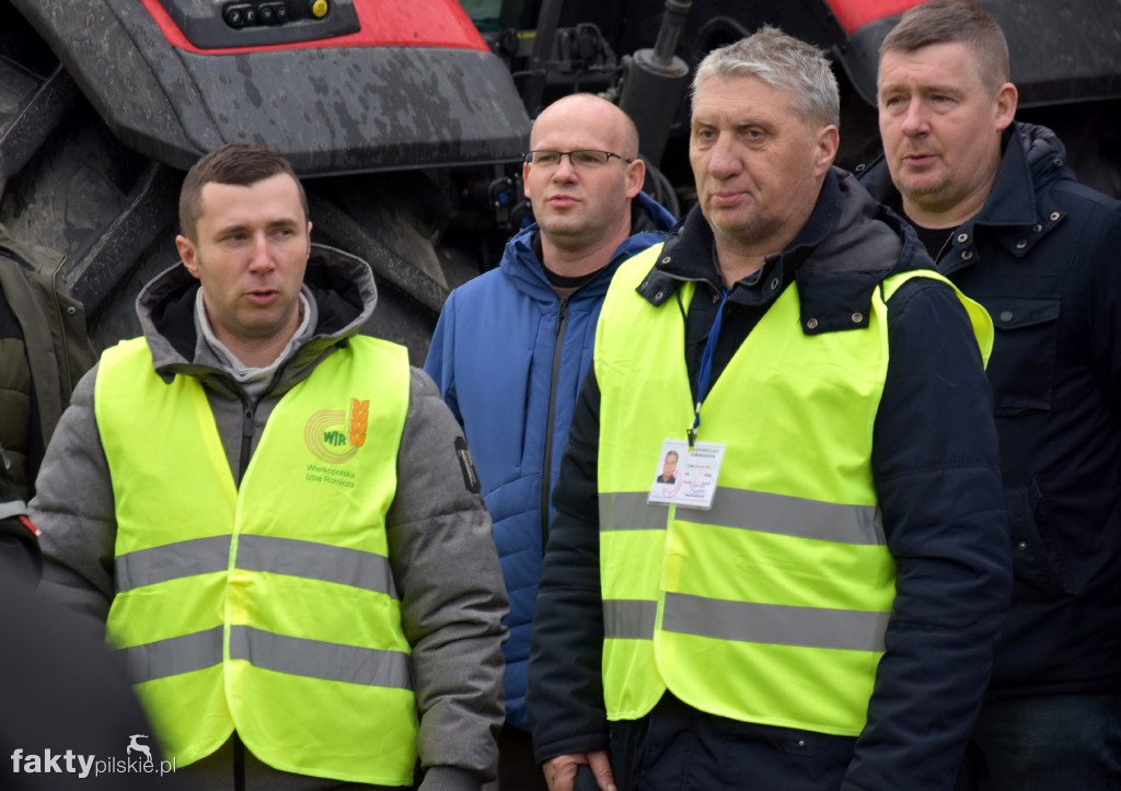 Protest rolników w Kosztowie