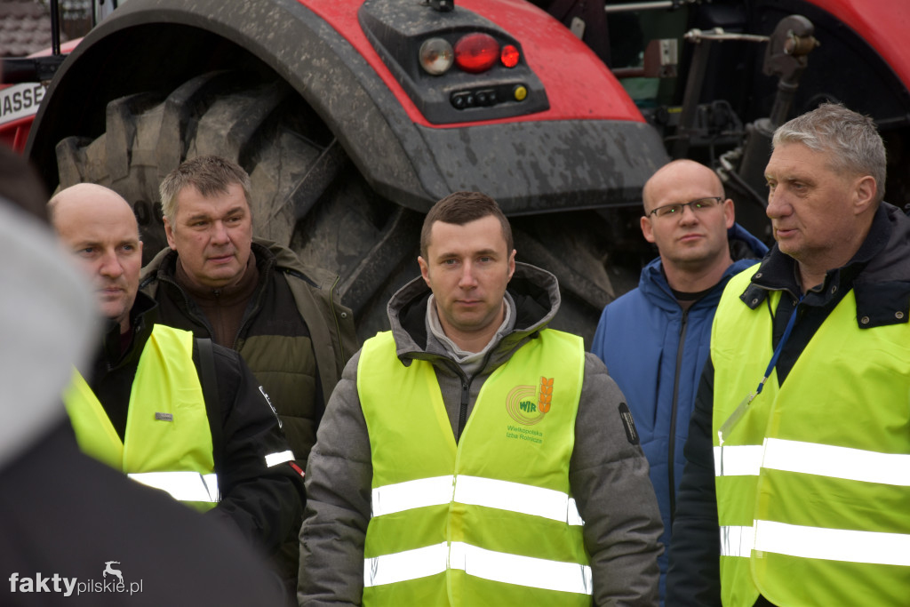 Protest rolników w Kosztowie