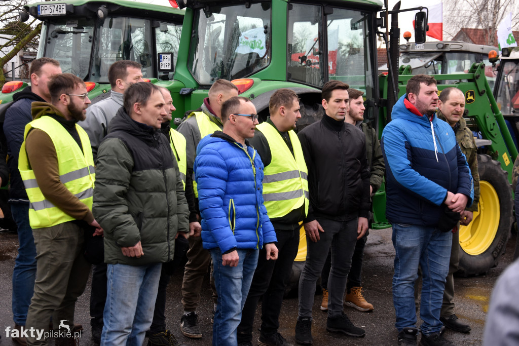 Protest rolników w Kosztowie