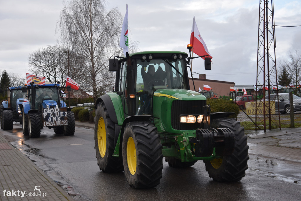 Protest rolników w Kosztowie