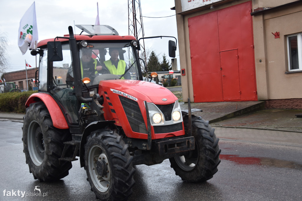 Protest rolników w Kosztowie