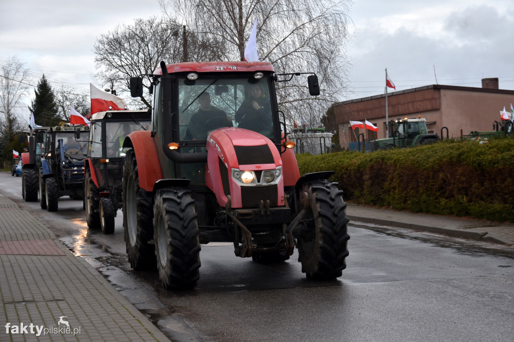 Protest rolników w Kosztowie