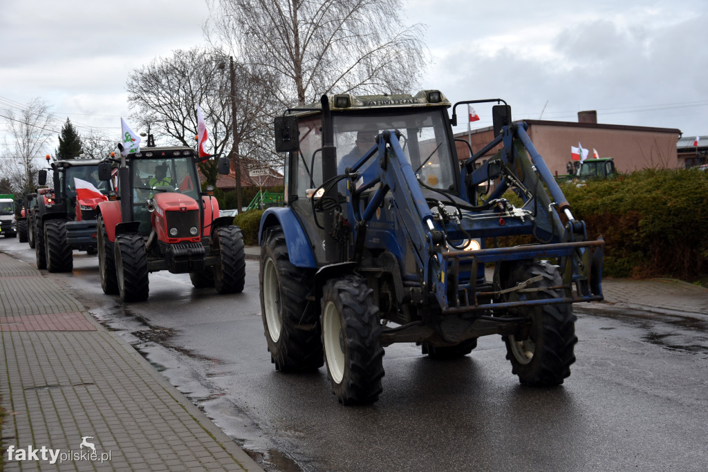 Protest rolników w Kosztowie