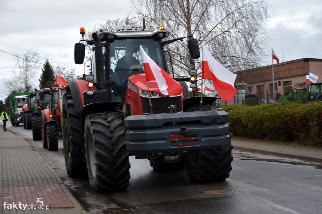 Protest rolników w Kosztowie