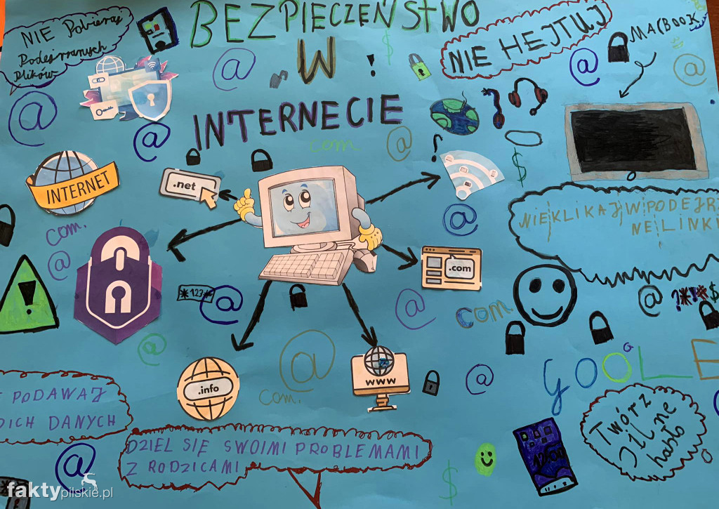 Dzień bezpiecznego internetu w SP w Białośliwiu