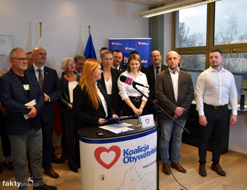 Kandydaci KO do Rady Powiatu Złotowskiego