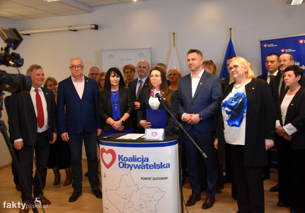 Kandydaci KO do Rady Powiatu Złotowskiego