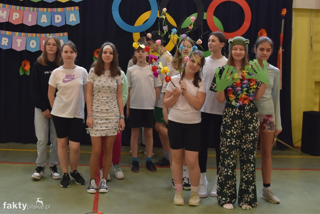 SP w Białośliwiu: Wiosenna Olimpiada Sportowa