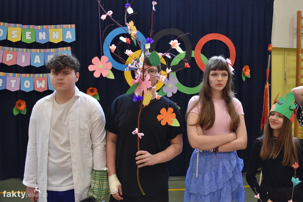 SP w Białośliwiu: Wiosenna Olimpiada Sportowa