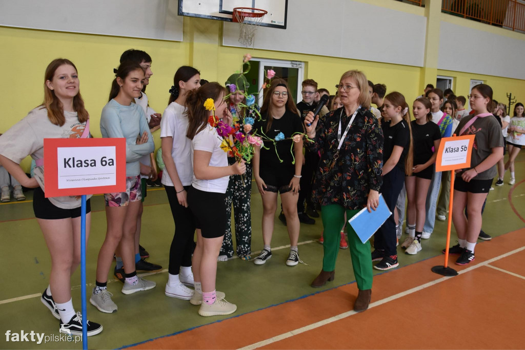 SP w Białośliwiu: Wiosenna Olimpiada Sportowa