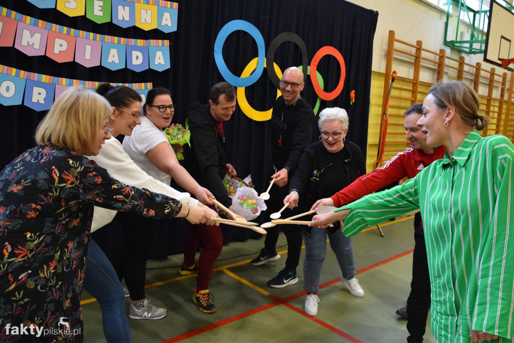 SP w Białośliwiu: Wiosenna Olimpiada Sportowa