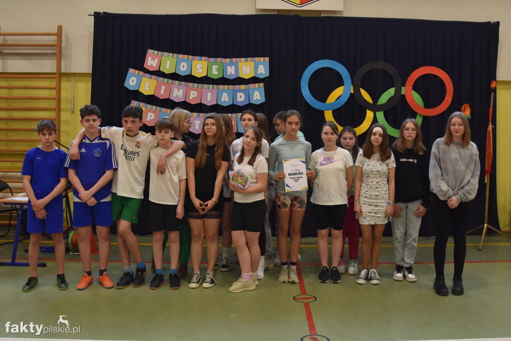 SP w Białośliwiu: Wiosenna Olimpiada Sportowa