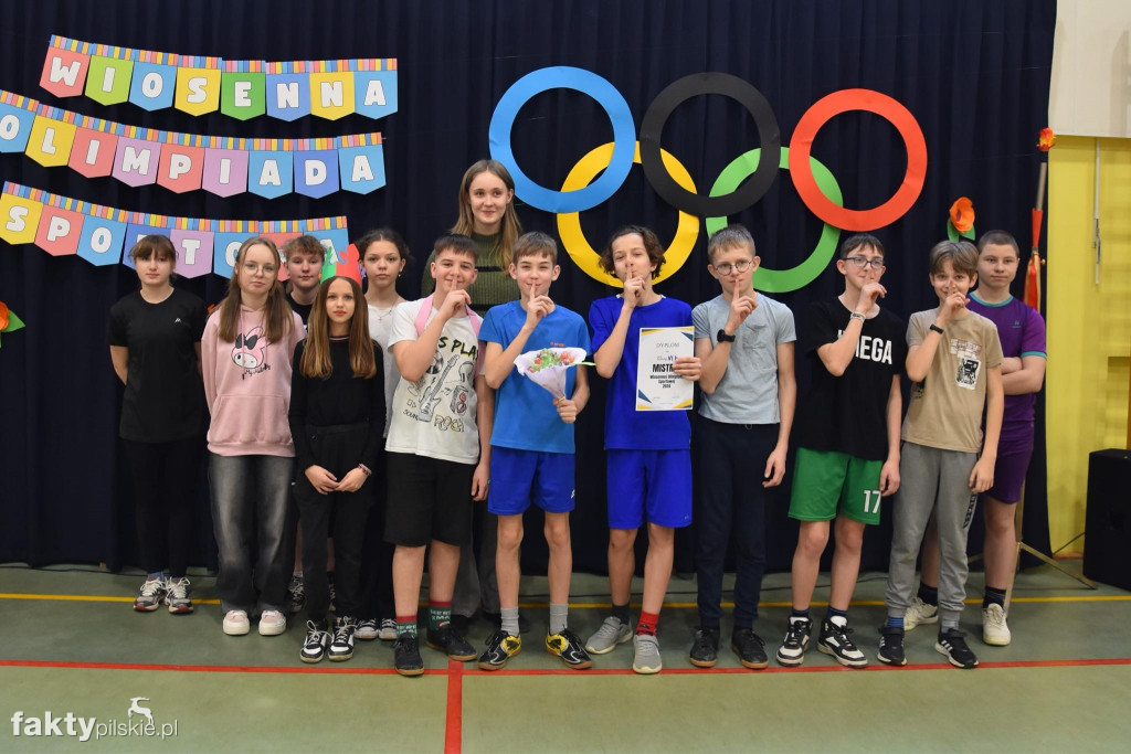 SP w Białośliwiu: Wiosenna Olimpiada Sportowa