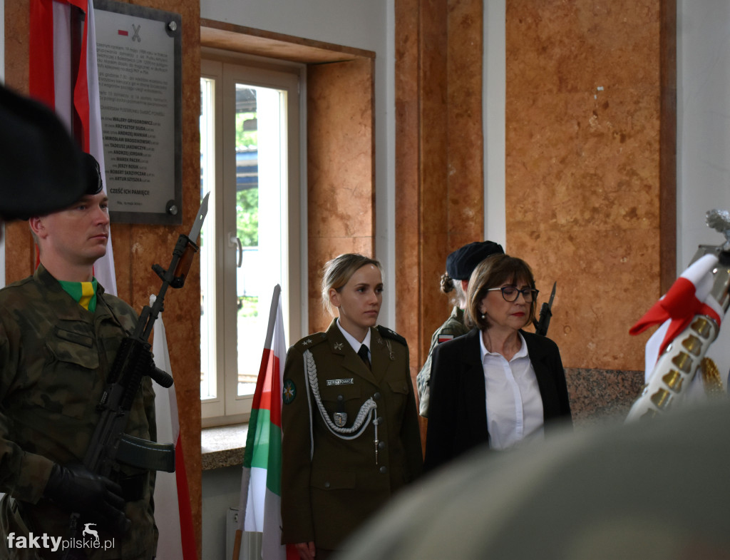 Odsłonięcie tablicy upamiętniającej ofiary katastrofy kolejowej