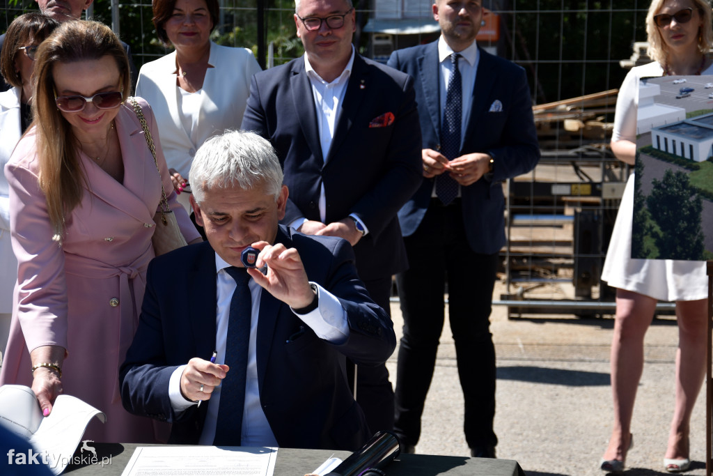 Kamień węgielny pod budowę prosektorium