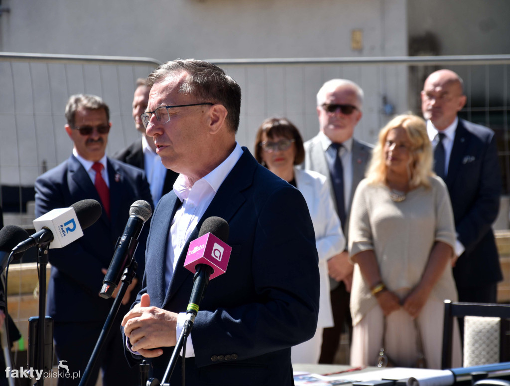 Kamień węgielny pod budowę prosektorium