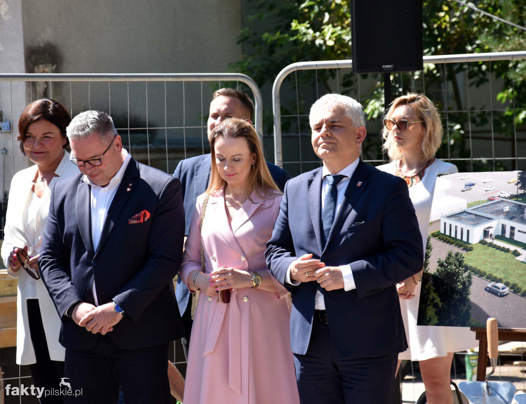Kamień węgielny pod budowę prosektorium