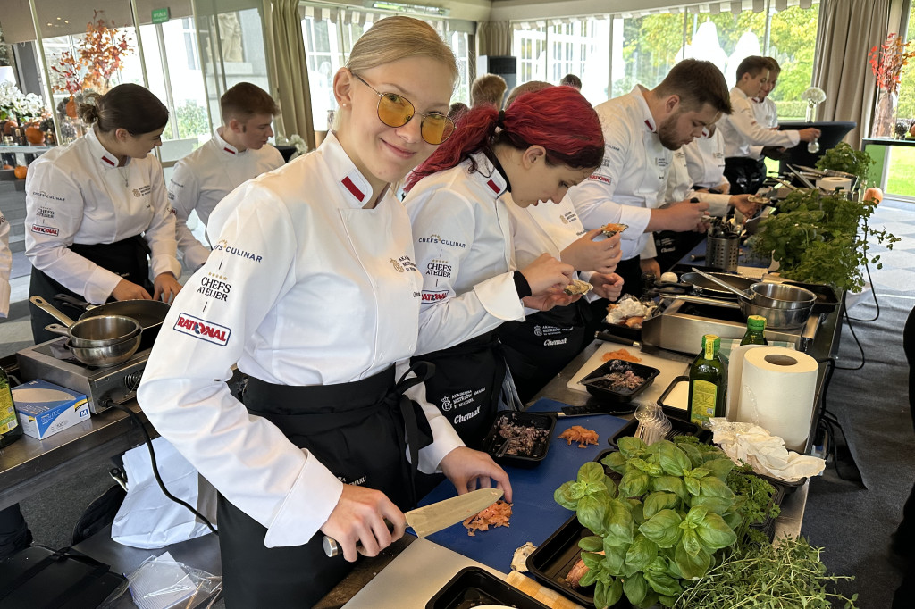 Oliwia Wegner w Akademii Mistrzów Smaku by Belvedere