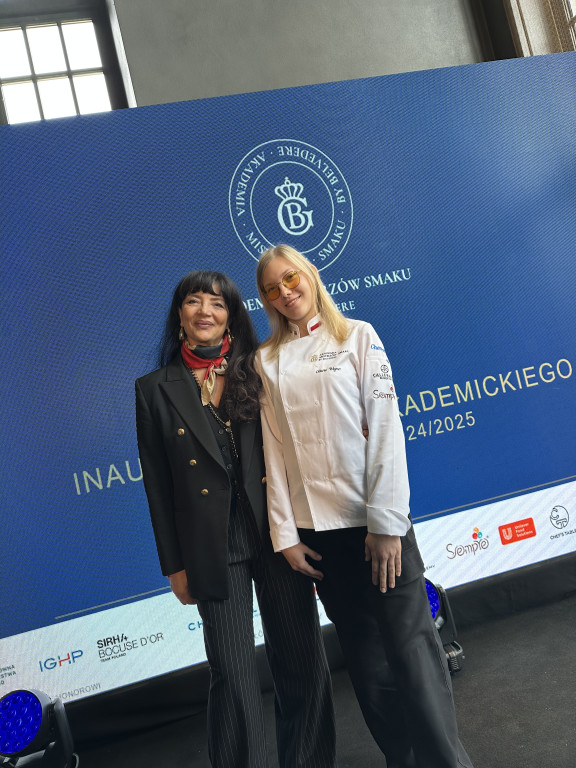 Oliwia Wegner w Akademii Mistrzów Smaku by Belvedere