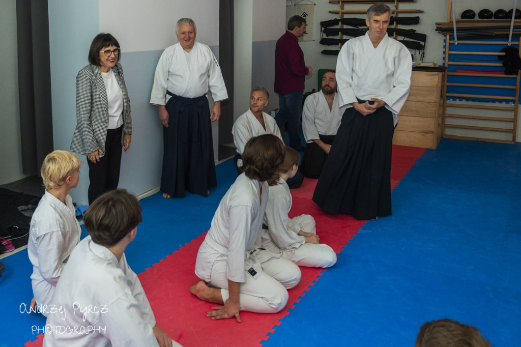 Trening w Pilskim Centrum Aikido