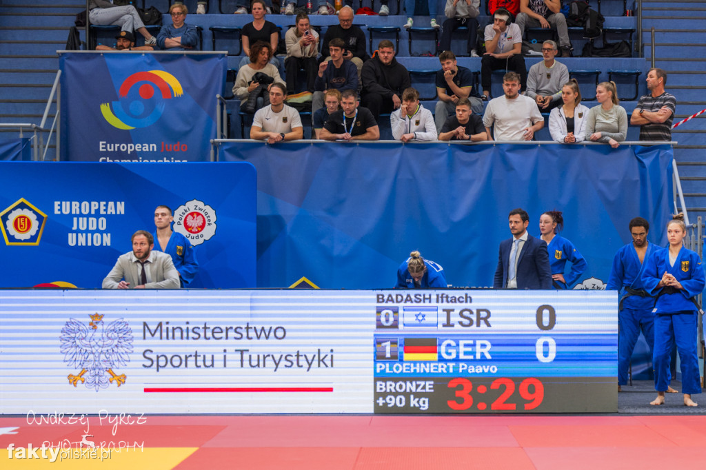 Mistrzostwa Europy w Judo w Pile (dzień 3)