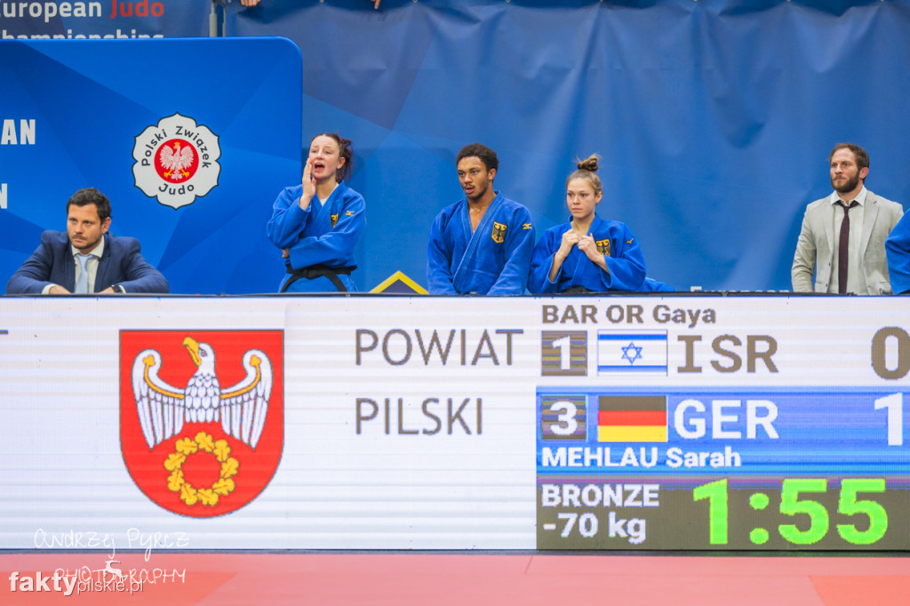 Mistrzostwa Europy w Judo w Pile (dzień 3)