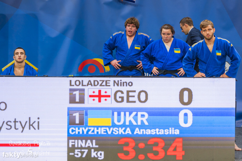 Mistrzostwa Europy w Judo w Pile (dzień 3)