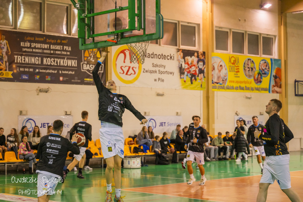 Mecz Jet Service Basket Piła vs AZS Politechnika Poznań