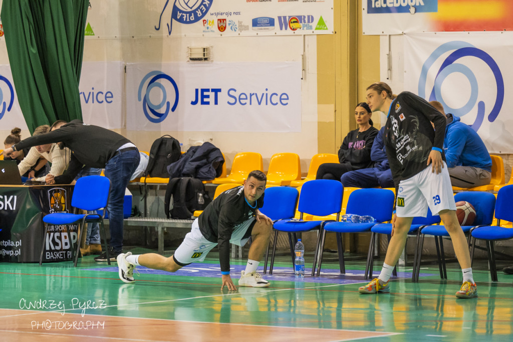 Mecz Jet Service Basket Piła vs AZS Politechnika Poznań