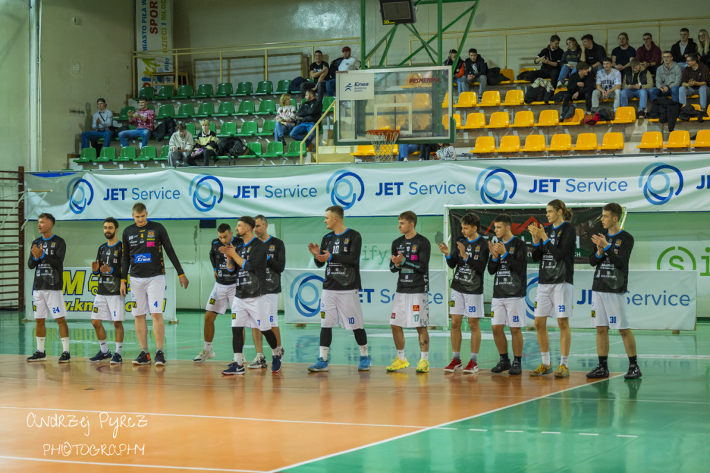 Mecz Jet Service Basket Piła vs AZS Politechnika Poznań