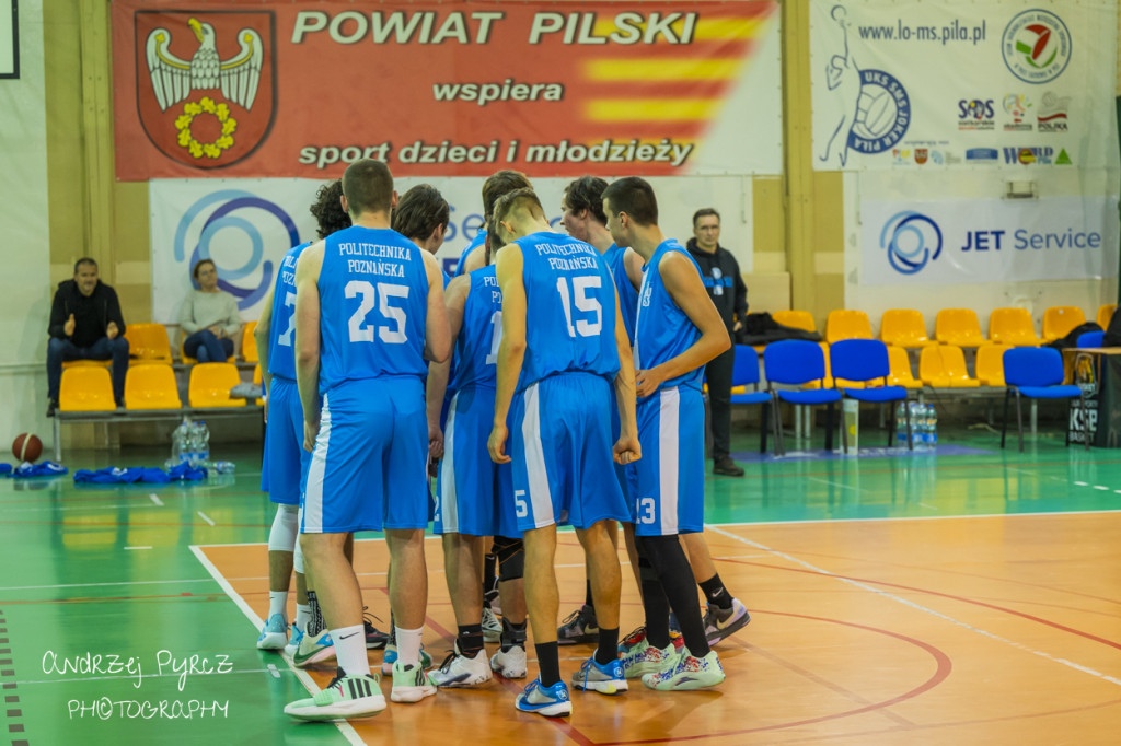 Mecz Jet Service Basket Piła vs AZS Politechnika Poznań